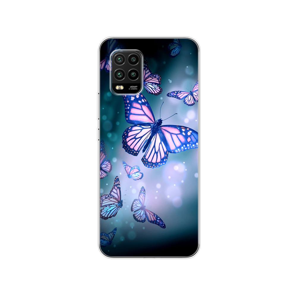 For Xiaomi Mi 10 Lite Case 6.57" Soft Silicon Tpu Cover For Xiaomi Mi 10Lite 5G Mi10Lite Phone Back Shell Bumper Funda