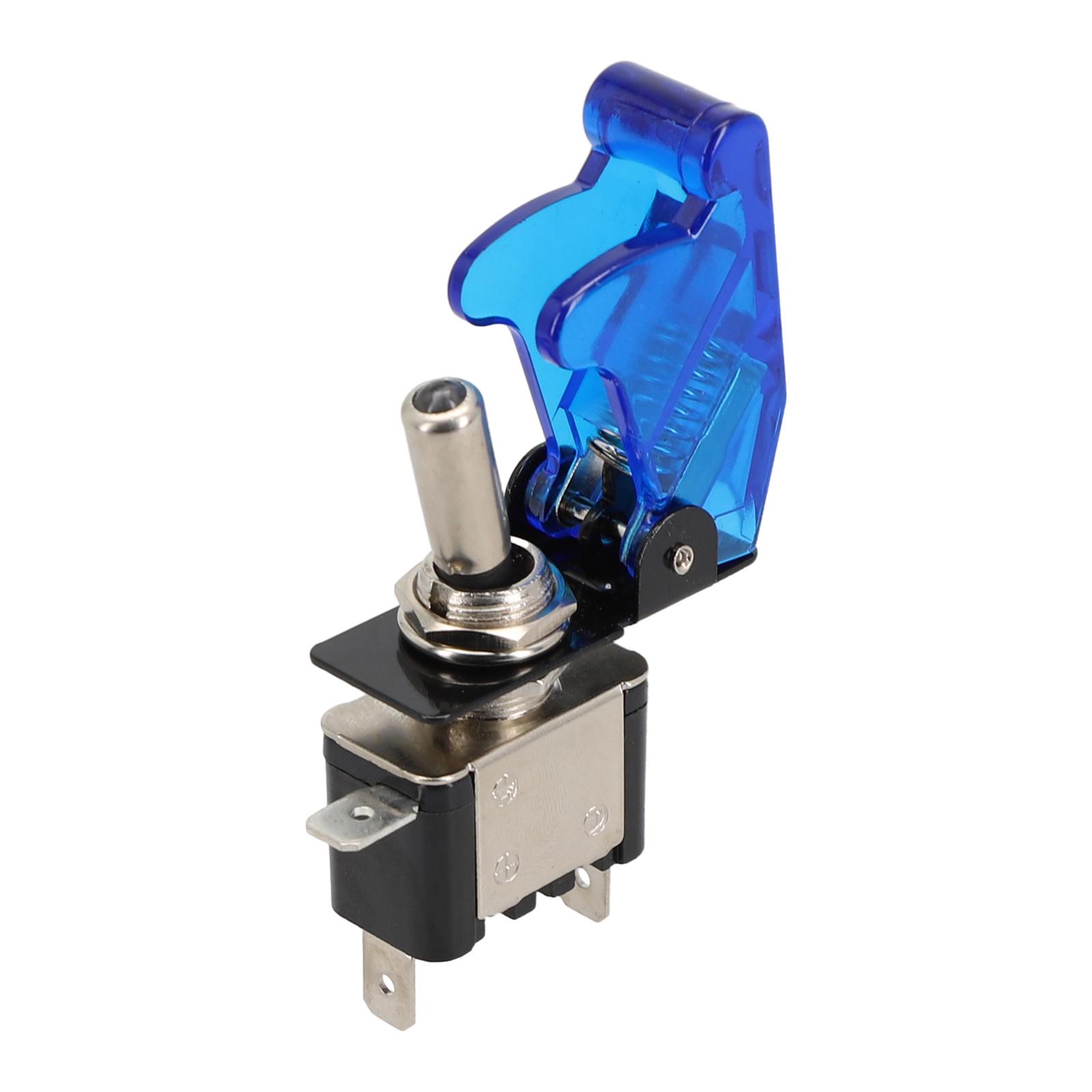 

1 шт. тумблер включения/выключения ASW-07D светодиодная лампа прозрачная крышка 20A DC12V замена синий