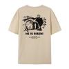Er ist auferstanden Rückendruck Damen Christliche T-Shirts Vintage Bibelvers T-Shirts Unisex Oversized Oster-T-Shirts Jesus Religiöse Oberteile