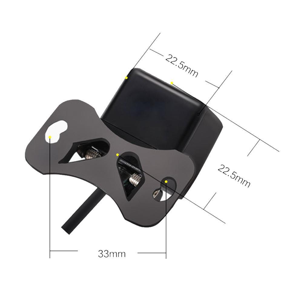 Auto Rückfahrkamera 170 Grad HD Video Nachtsicht Rückwärtsfahren Auto Einparkkamera CCD Wasserdicht LED Auto Backup Monitor