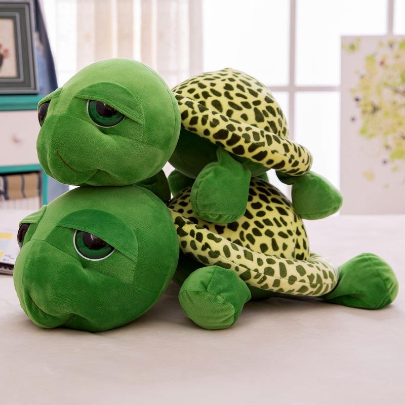Simulated Turtle Doll Plush Toy Cute Big Turtle Throw Pillow Girl Sleeping Doll