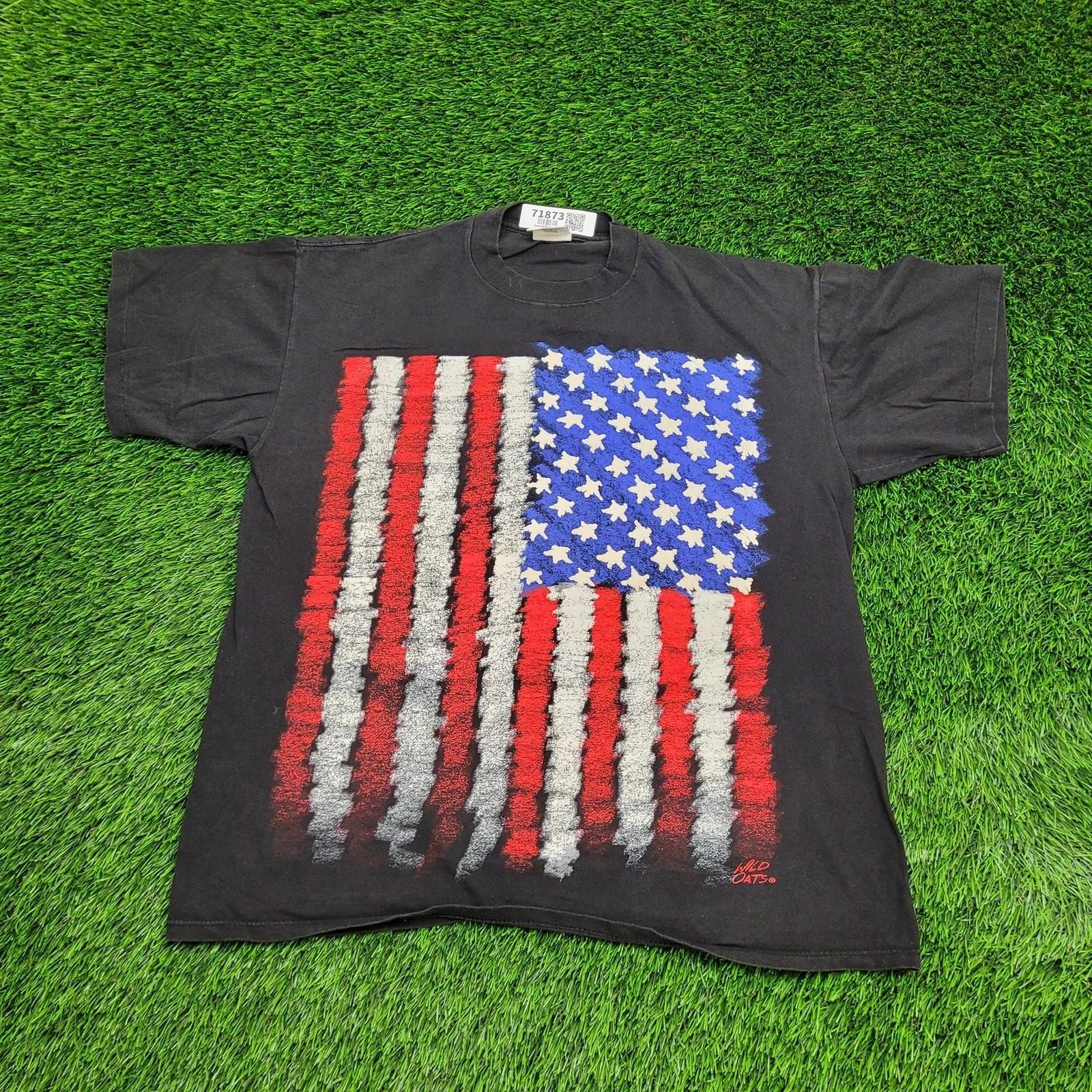 Vintage 90s Wild-Oats Shirt Large 22x26 USA 3XL