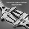 Adjustable Wrench Multifunctional Double Use Large Open End Wrench Household Open Bathroom Pipe Adjustable Wrench