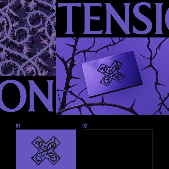 TXT Tomorrow X Together 7. JAHR Der Wind hielt kurz im Dornbusch an HUNGER / SPANNUNG / ANGST Ver. Album Makestar YES24 Weverse Vorteil