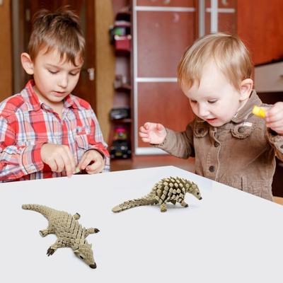Pangolins Ornament 3D Printed Exquisite Design PLA Material Intricate Pangolin Sculpture Stress Relief Articulated Toy