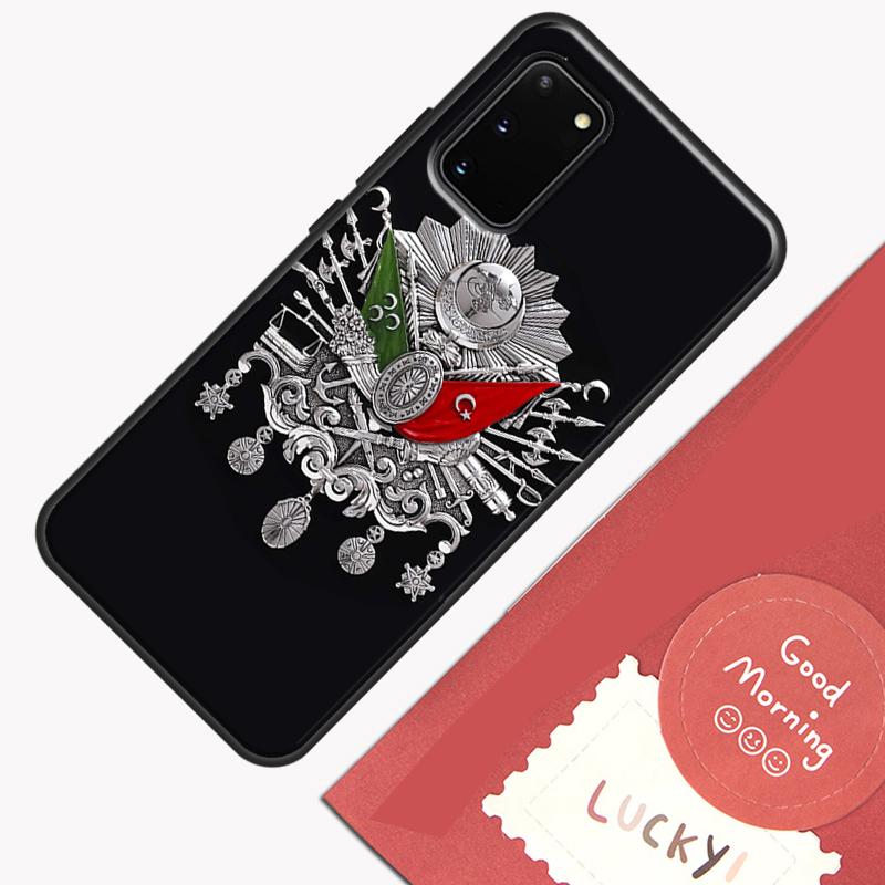 Ottoman Empire Coat Of Arms Phone Case For Samsung Galaxy S26 S25 S24 S20 S21 S22 S23 Ultra S10 Plus S25 FE Cover Shell