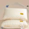 Soybean Fiber Neck Protection Pillow with No Collapse High Rebound Comfortable Pillow Core for Adult and Household