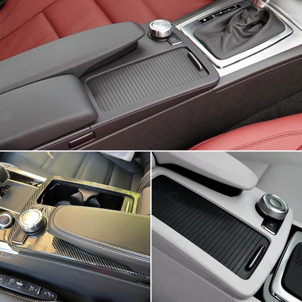Copertura Coperchio Portabicchieri Console Centrale Coperchio Telaio Esterno Otturatore Per Mercedes Benz W204 C C180 C200 C220 E W207 W212 E260