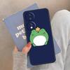 Cute Funny Frog Case For Honor Magic 8 7 6 5 Pro Cover For Honor 400 200 X9c X9b X9a X8a X8b 50 70 90 Lite