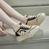 MCTIN Shoes for Women Winter Plush Chunky Sneakers Lace Up Casual Thick Soled Warm Shoes
