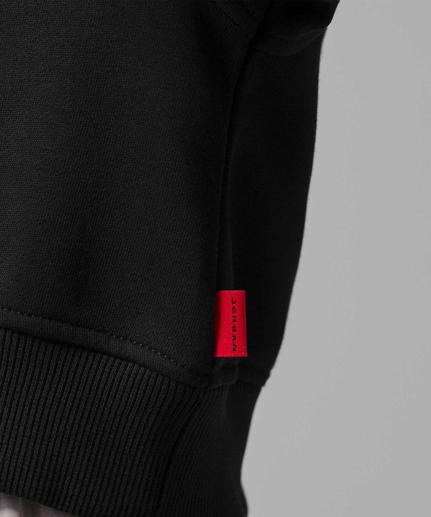 Nike Jordan Brooklyn Fleece Crop Pullover Hoodie W - Black / Iv7524-010