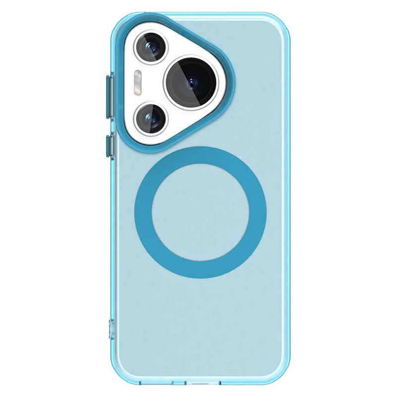 For Huawei Pura 70 Ultra Shockproof Matte Translucent Phone Case For Huawei Pura 70 Pro Plus for Magsafe Wireless Charge Cover