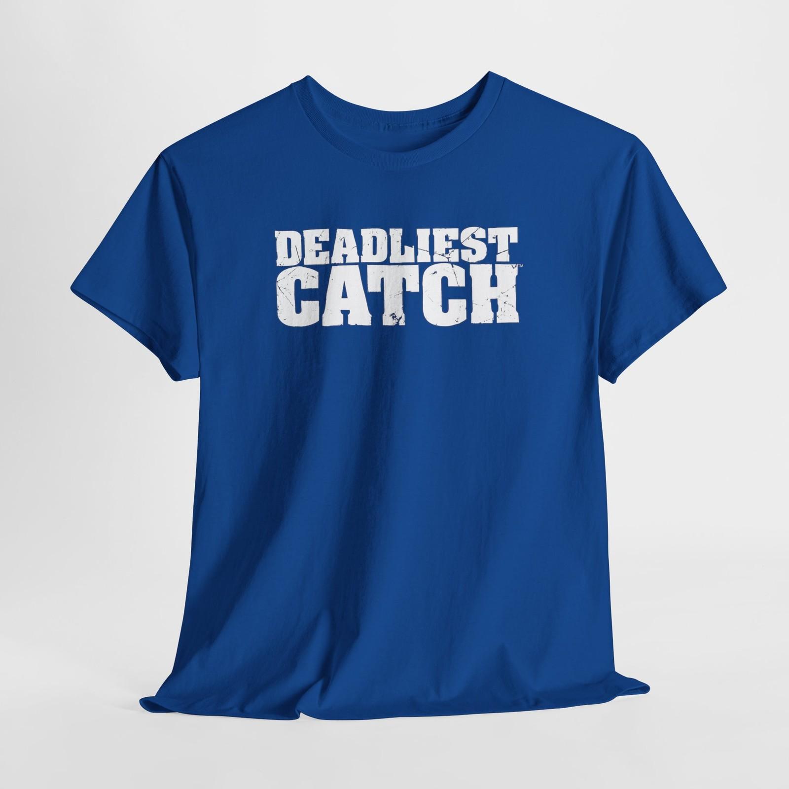 Alaska Fishing Television Unisex Heavy Cotton Crew T-Shirt Mens Womens Tees Top Deadliest Catch TV S