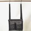 With 2 Hooks Hanging Mesh Bag Practical Bath Storage Bag Durable Shower Organizer  Bathroom