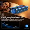 1600W Multi-Power Brazil Compatible Inverter, 12V DC Input to 110V or 220V AC Output, with Digital Screen & Temperature Control