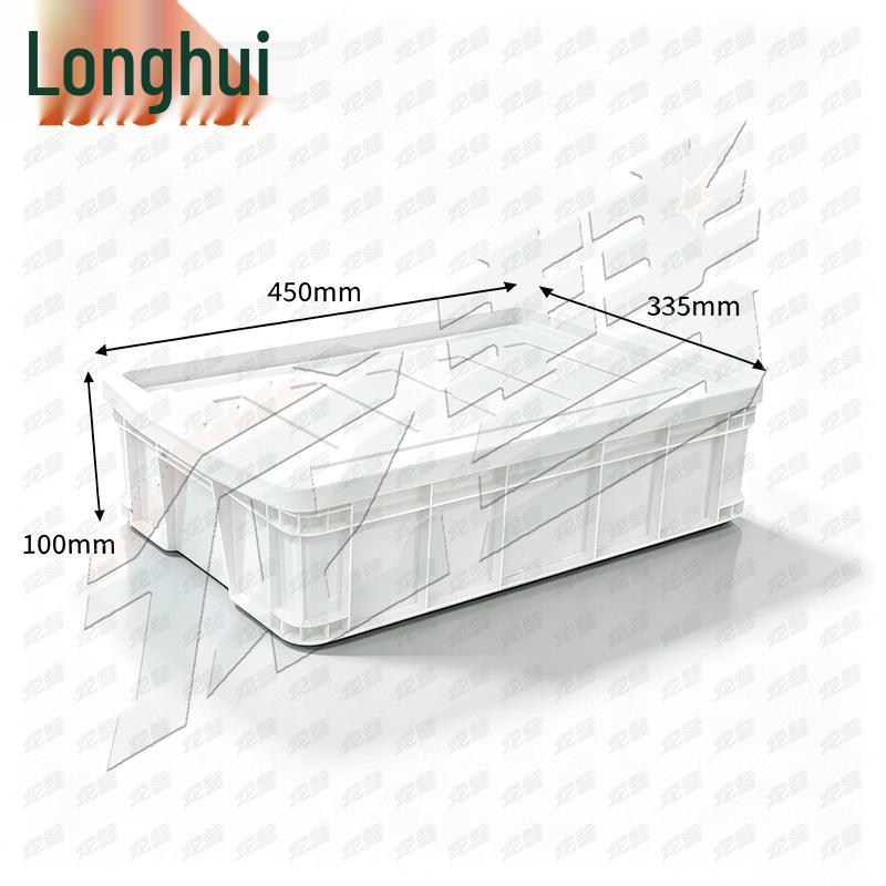 Longhui Plastic Storage Crate with Lid