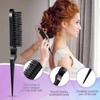 5pcs professional hair comb set,with nylon bristle comb,mouse tail comb,double ended eyebrow comb and ring distributor