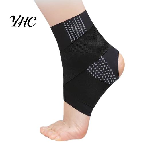 Safety During Exercise Ankle Guard 1Pc Support Stabilizer Elastic Breathable Compression Strap for Arthritis Achilles Tendonitis Plantar Fasciitis