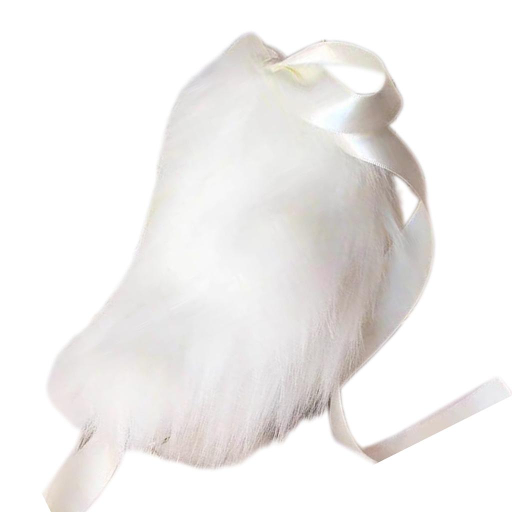 Futrzasty Ogon Królika Cosplay Impreza Anime COSPLAY Kreskówka Rekwizyty do Odgrywania Ról Impreza Studniówkowa Akcesoria do Odgrywania Ról