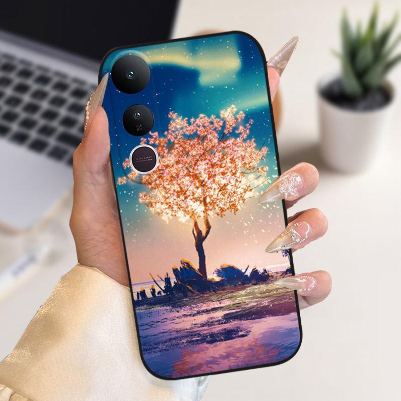 Custodia Antiurto Per Vivo V50 Lite Cover Protettiva in Silicone Guscio Posteriore Coque Funda Per VIVO V50Lite Custodie Posteriori per Telefono Paraurti Morbido