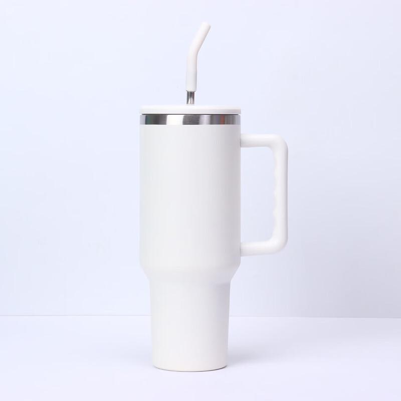 Shangqi 40oz Portable Insulated Tumbler with Straw