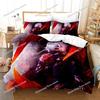 Home Textile Tokyo Ghoul Anime Manga Goth Bedding Set Printed Duvet Cover Set Pillowcase Twin Full Queen King Bedclothes029