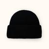 Autumn Winter Fashion Rabbit Hair Knit Hat Double Rolled Brim Warm Cold Hat
