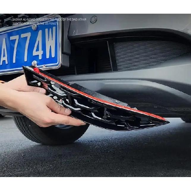 Grill dolnego zderzaka przedniego, listwa ozdobna, osłona do Mazda CX5 CX-5 2022, dekoracja środkowej siatki dolnego zderzaka przedniego