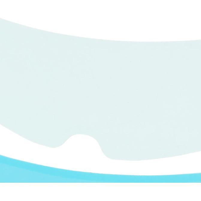 2 Set Motorcycle Rainproof Film, 9.6in Universal Rainproof Helmet Film Transparent Clear Motorcycle Helmet Anti Fog Film Interior Exterior Patch