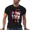 Portrait of Faces T-Shirt Men T Shirt Cotton 100% T Shirts for Man Pack Cotton T Shirt Man Luxu