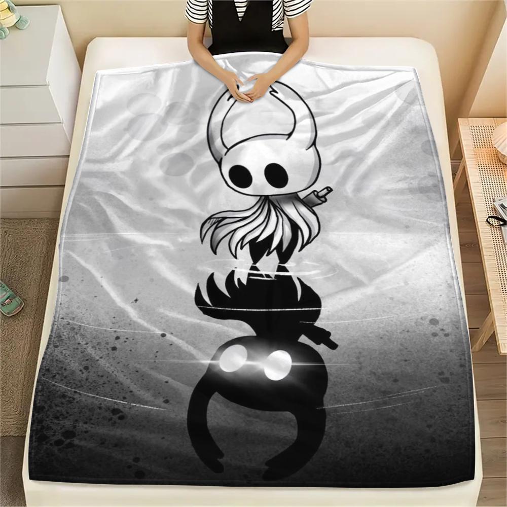 Hollow Knight Print Flannel Blanket, High quality Comfortable for All Seasons, Home Decor, Warmth and Comfort, Perfect for Christmas Gifts41