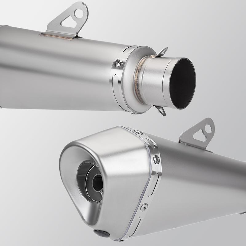 51MM Universal Motorcycle Exhaust Akra Muffler With DB Killer Escape Racing Line For Z900 SV650 R3 ZX6R ZX10R MT07 CBR500R F900R