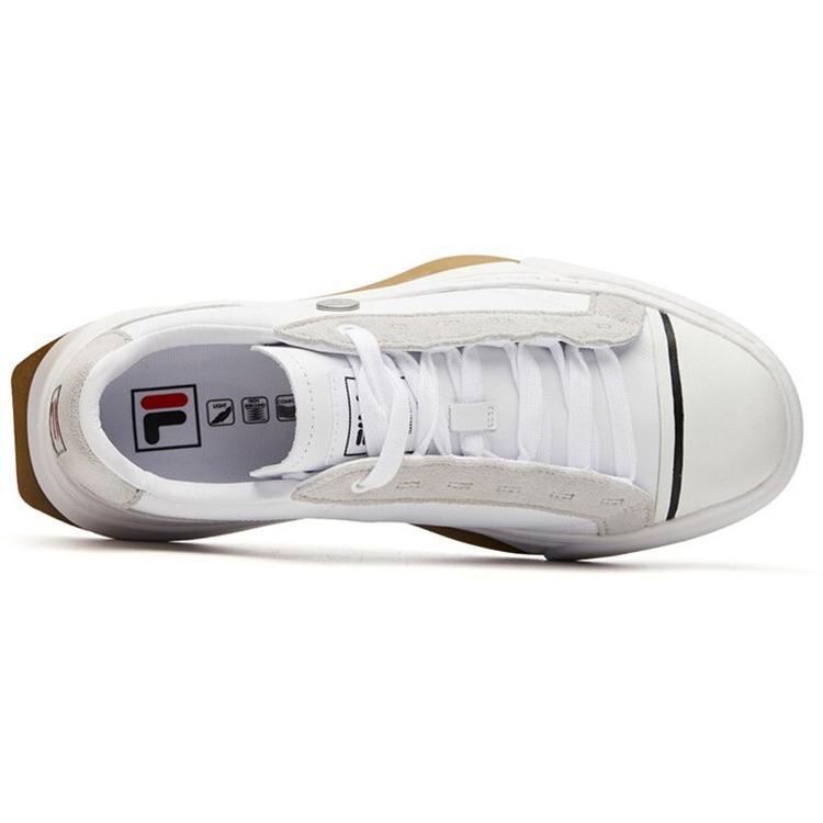 MIHARA YASUHIRO x FILA CRYPTO Low top Skateboard Shoes Men's White Gray F12M044339FWL