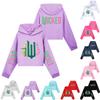 Children's Long-sleeved Loose Pullover Letter-printed Hooded Sweatshirt