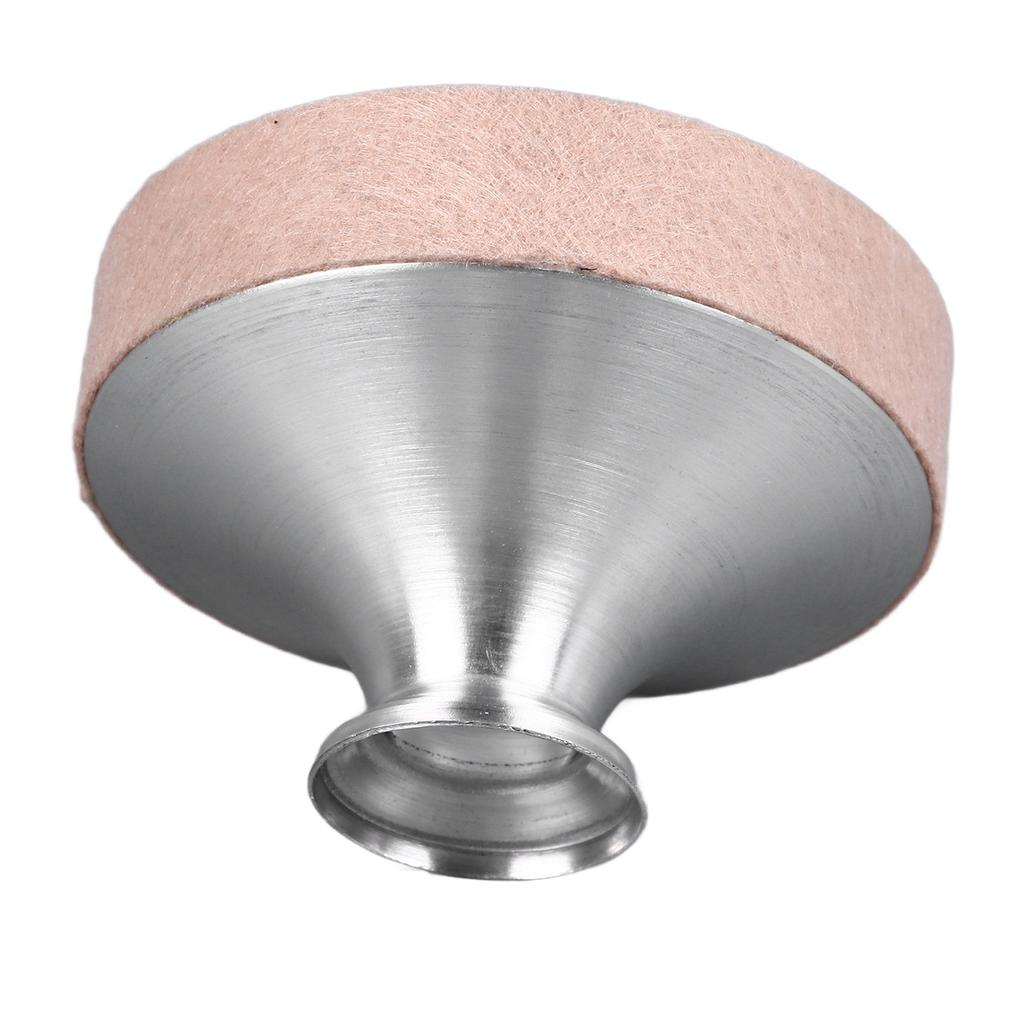 Saxophon Dämpfer Aluminiumlegierung Filz Robust Saxophon Schalldämpfer Tragbarer Übungsdämpfer