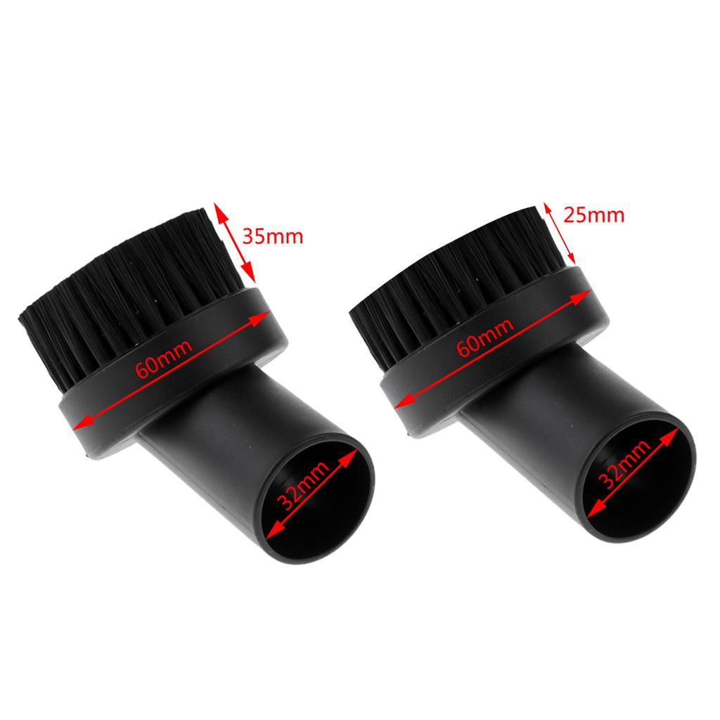 '' Connector Horsehair Vacuum Cleaner Dust Brush fit Most Cleaners