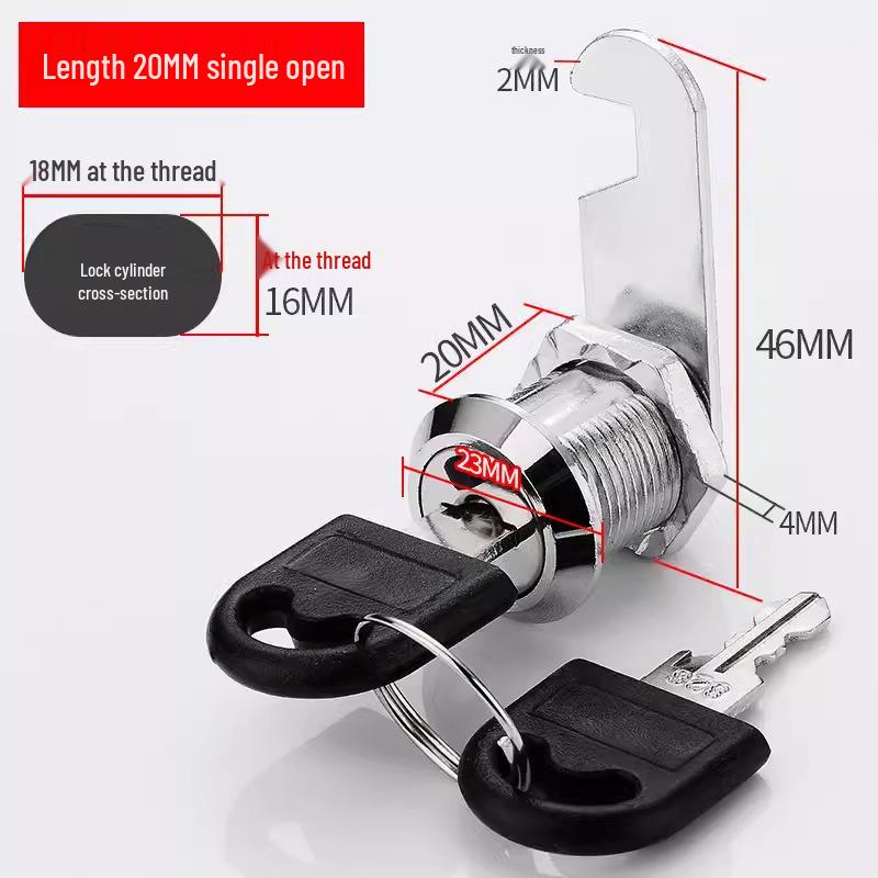 Cabinet, Locker & Mailbox Lock Cylinder
