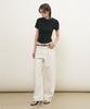 GENERALIDEA Acetate Twist Short Sleeve T-Shirt [Black] / Gf2Lts520