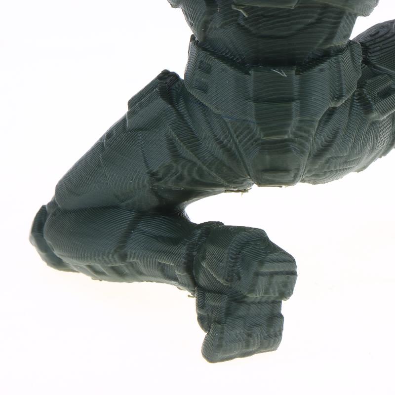 3D Printed Pen Holder, Cool Tech Soldier Pen Stand, Creative Desktop Decoration Storage, Stylish Stationery Display Decoration