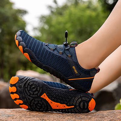 New Men'sFive Finger Swimming Shoes Water Wading Shoes Beach Shoe Hiking Shoes Breathable And Non Slip Outdoor Sports Shoes