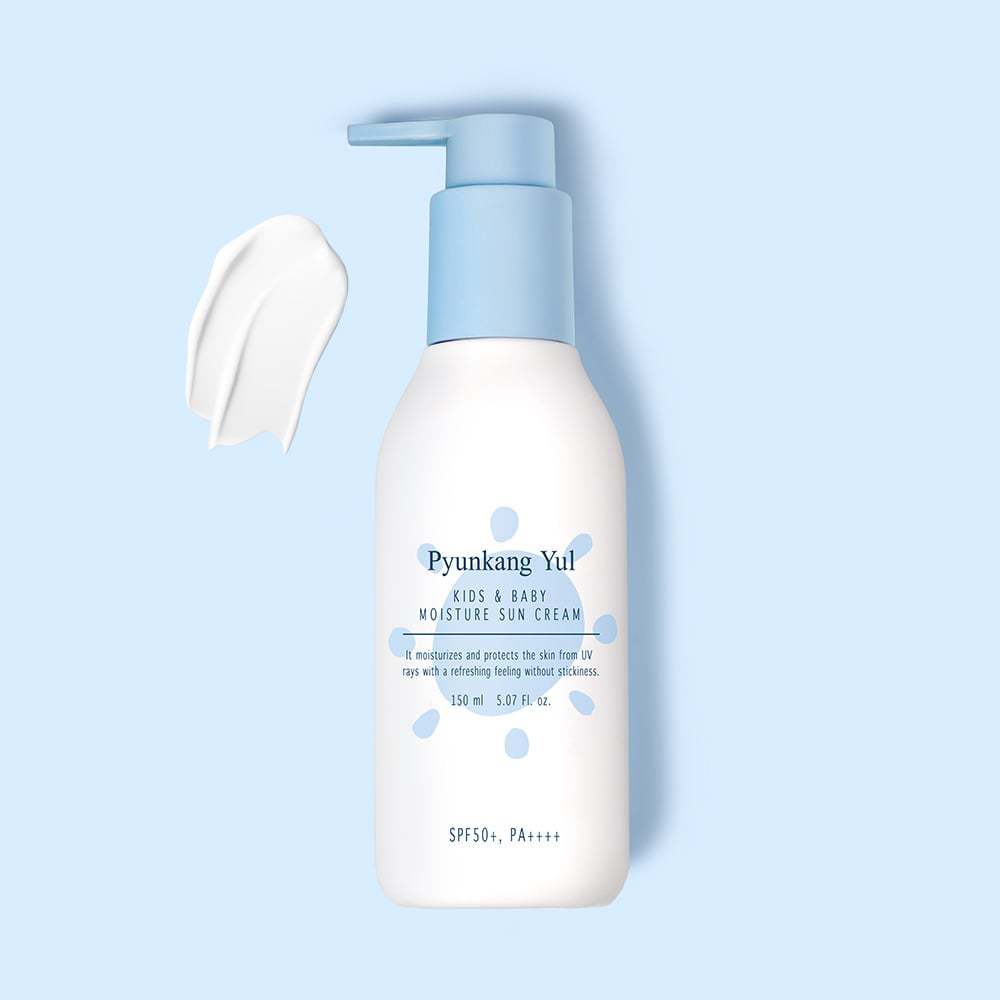 Pyunkang Yul Kids & Baby Sun Care SPF50+ PA++++, Sun Cream 75mlx2EA/ Moisture Sun Cream 150ml/ Sun Cushion 15g/ Sun Stick 15g