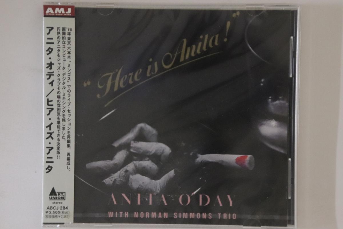 

CD ANITA O DAY - Here Is Anita ABCJ284PROMO ABSORD MUSIC JA 2003 Japan Obi Jazz Used