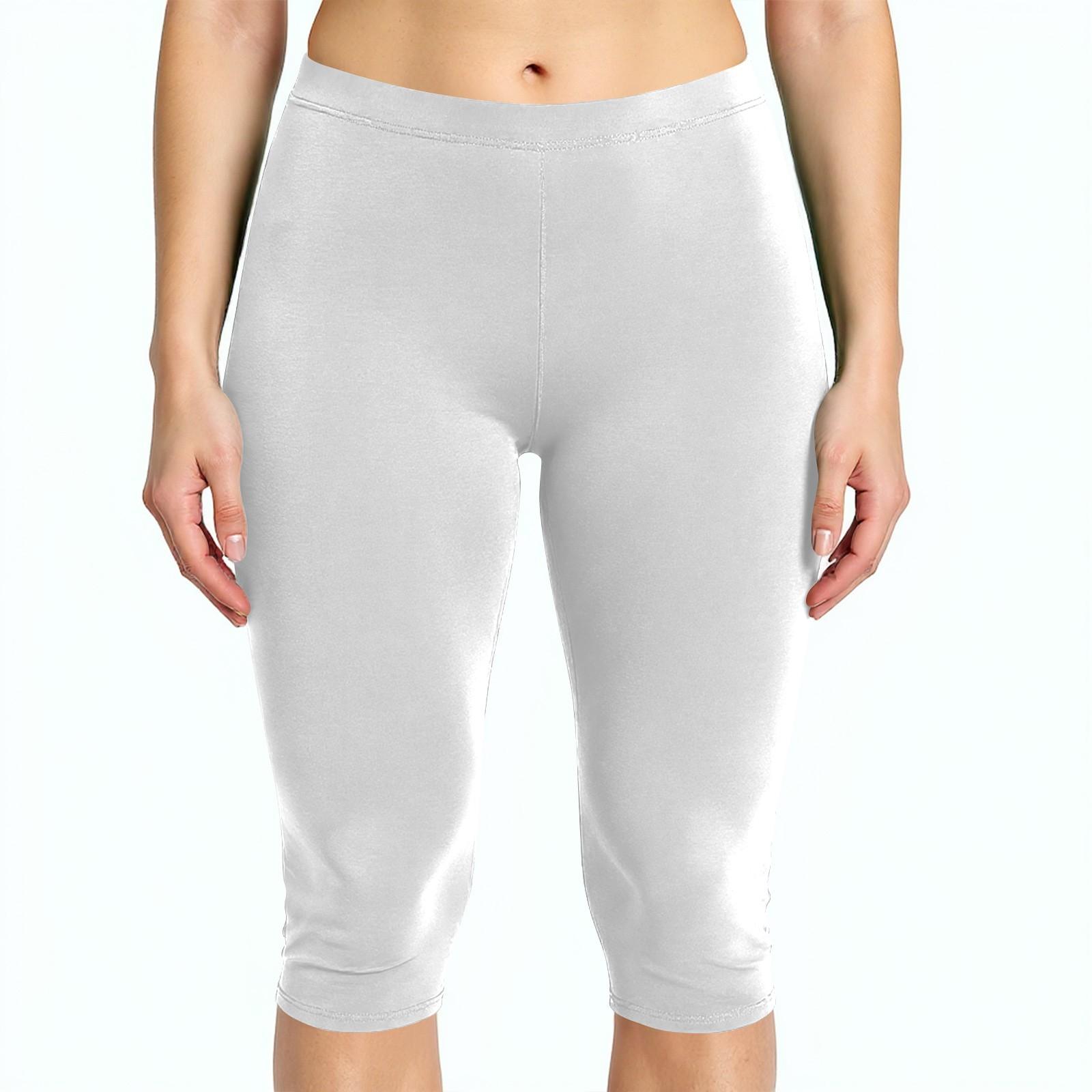 

Женские и больших размеров леггинсы длиной до колена и полной длины XL