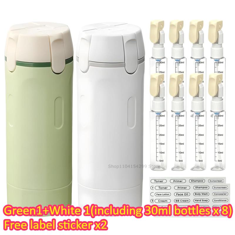 Small Refillable Bottles Refillable Bath Bottles Leak Proof Travel Container Journey Shampoo Bottle Soap and Shampoo Dispenser