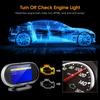 KONNWEI KW206 OBD2 Car On-Board Computer Auto Digital Computer Display OBD 2 Scanner Fuel Consumption Water Temperature Gauge