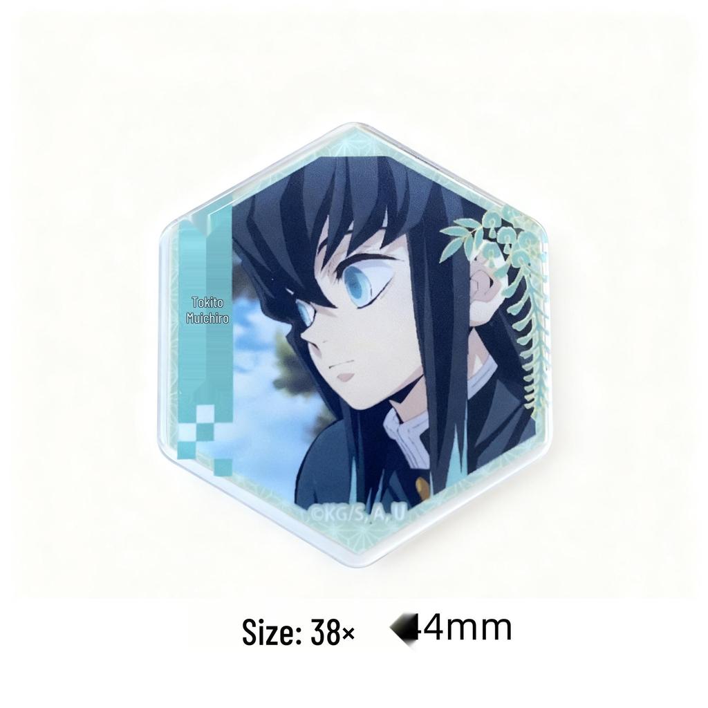 Magnes Demon Slayer: Nezuko & Tanjiro Kreatywna Naklejka Dekoracyjna Anime
