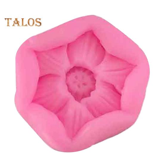 Set 4 Stampi In Silicone Per Fiori – Ibisco, Plumeria, Rosa – Per Torte, Fondente, Cioccolato E Argilla