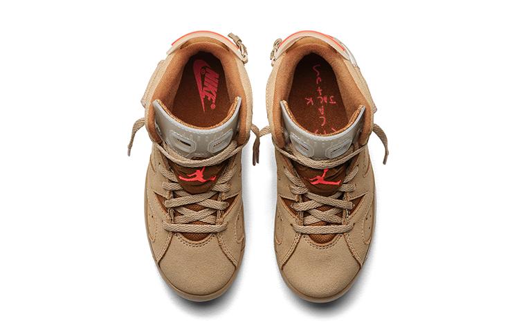 Jordan 6 Retro Travis Scott British Khaki PS DH0693-200