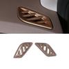 Peach Wood Grain Dashboard Air Outlet Vent Cover Trim For Nissan Rogue -2024