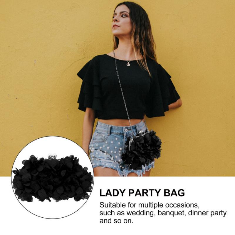 Party Bag For Women's Clutch Bag black